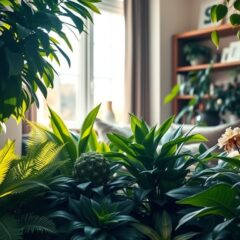 Zielony kącik w salonie: jak wybrać miejsce i rośliny, by cieszyć się pięknem i zdrowiem domu