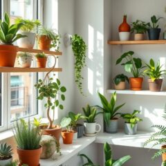 Rośliny do małego mieszkania: jak wybrać i zaaranżować zieloną przestrzeń oszczędzającą miejsce