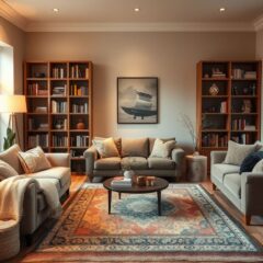 Meble jako naturalne granice w salonie: jak wygodnie i efektownie wydzielić strefy funkcjonalne