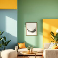 Różne kolory ścian do wydzielania stref: jak wybrać barwy, które podkreślą funkcję i klimat wnętrza na lata