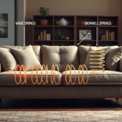 Sprężyny faliste czy bonellowe w sofie: jak wybrać optymalne podparcie i komfort na co dzień