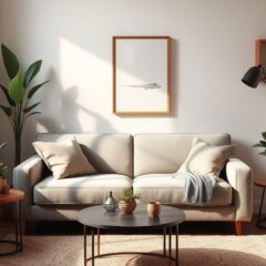 Sofa do małego salonu: jak wybrać funkcjonalny i stylowy mebel, który nie przytłoczy wnętrza