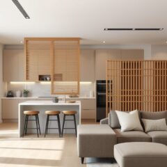 Oddzielenie kuchni od salonu bez remontu: praktyczne sposoby na funkcjonalny podział przestrzeni i zachowanie stylu wnętrza