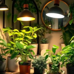 Jak skutecznie doświetlać rośliny w łazience bez okna — praktyczne wskazówki i najczęstsze błędy