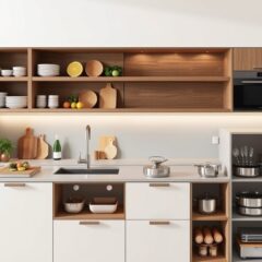 Wyspa kuchenna jako centrum stref roboczych: jak zaplanować podział, by zwiększyć funkcjonalność i komfort użytkowania