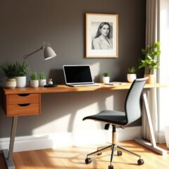 Jak wybrać biurko do pracy w domu, które łączy ergonomię, funkcjonalność i styl aranżacji?
