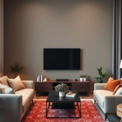Jak wydzielić strefę TV w salonie: praktyczne sposoby na komfort i stylową aranżację
