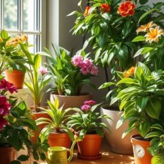 Rośliny doniczkowe latem w mieszkaniu: jak zadbać o wilgotność, podlewanie i ochronę przed upałem