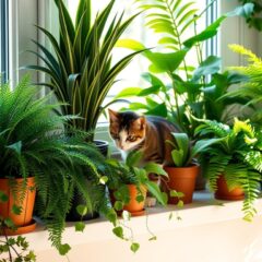 Rośliny bezpieczne dla kota: jak wybrać i chronić domową zieleń przed zatruciem i uszkodzeniem
