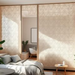 Ścianka ażurowa w kawalerce: jak funkcjonalnie i estetycznie oddzielić łóżko, nie tracąc przestrzeni i światła