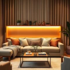 Strefa dla gości w salonie: jak wygodnie i funkcjonalnie wydzielić miejsce na nocleg i relaks