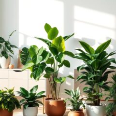 Rośliny na komodę w salonie: jak wybrać dekoracje do różnych warunków i uniknąć typowych błędów pielęgnacyjnych