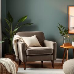 Fotel w salonie: jak wybrać i ustawić miejsce dla komfortu i stylu na lata