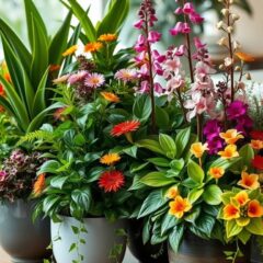 Kompozycje roślinne w domu: jak łączyć gatunki i tworzyć harmonijne aranżacje z zielenią i kwiatami