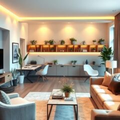 Otwarty salon: jak strefować przestrzeń, by łączyć funkcjonalność z komfortem na lata